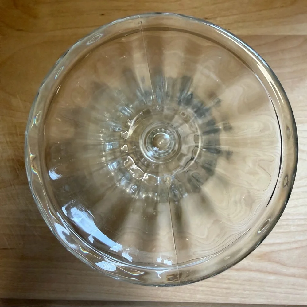 Vintage Libbey Tulip 5” Clear Glass 6 oz Retro Icecream Sundae Dish Collectible